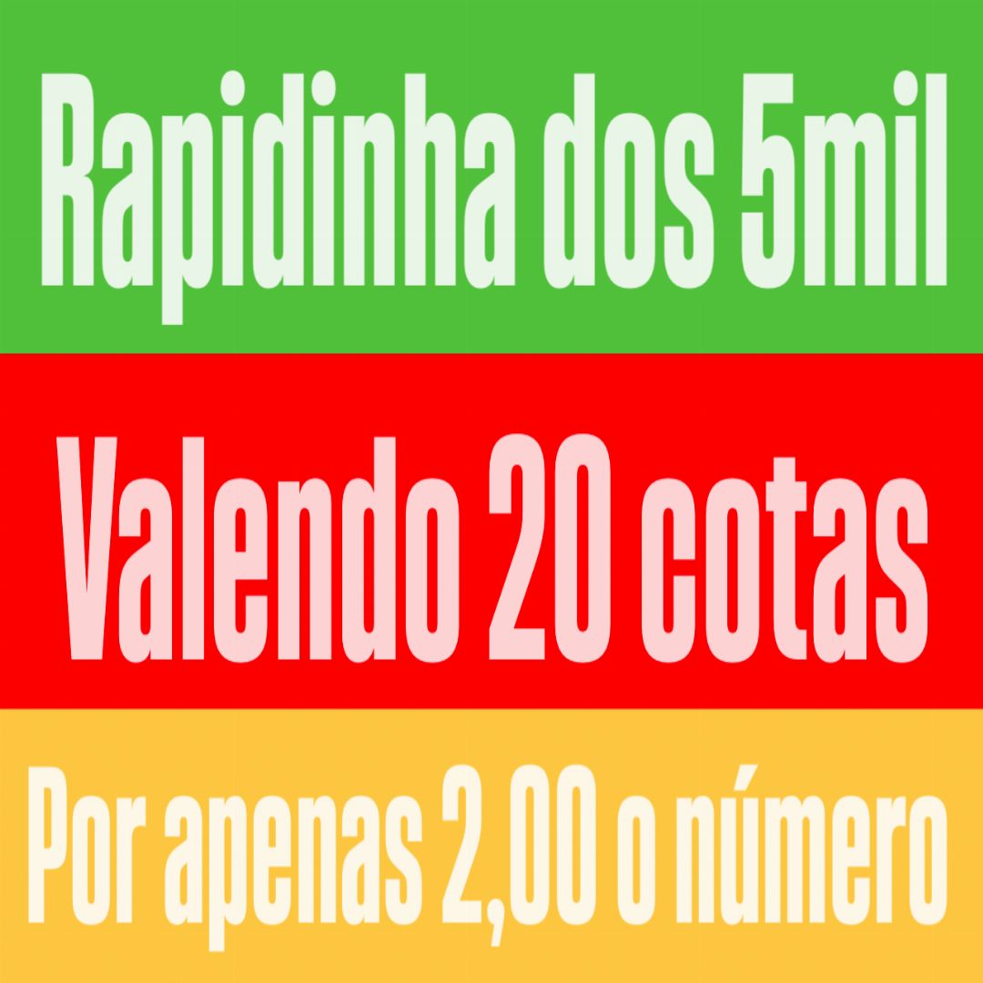 Rapidinha dos 5mil