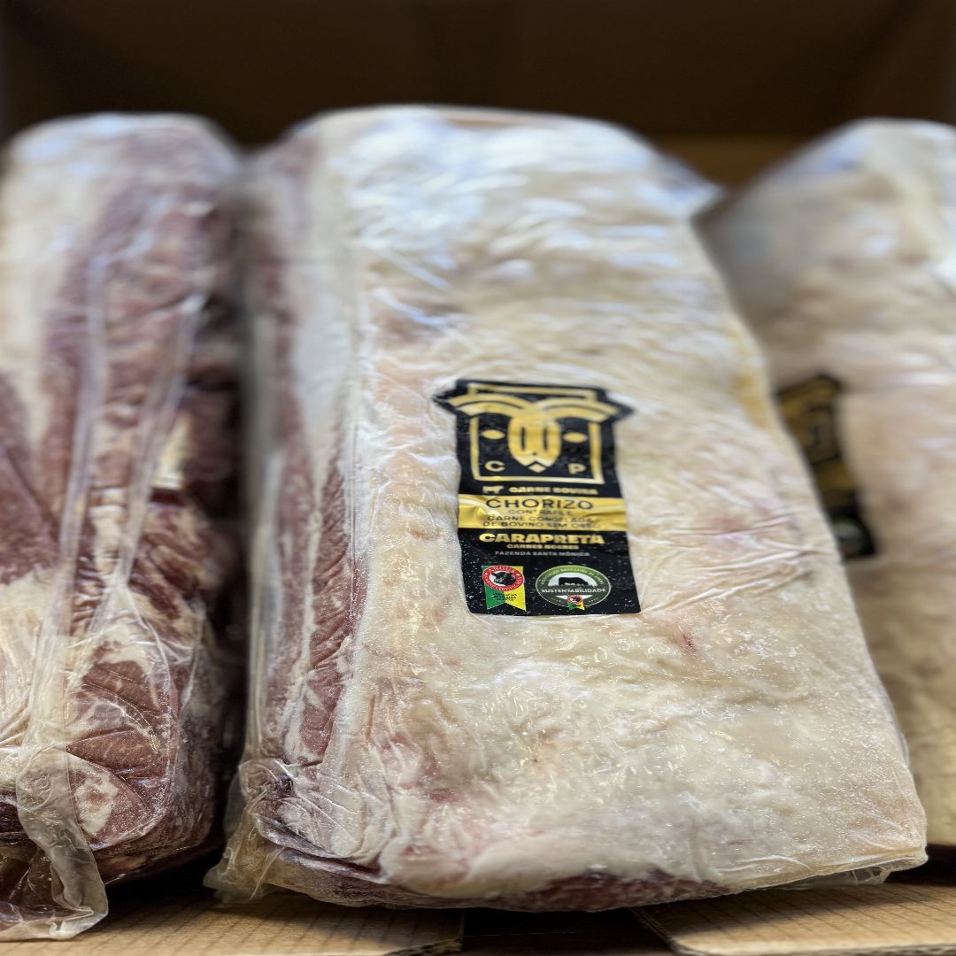 1 peça de bife de chorizo cara preta