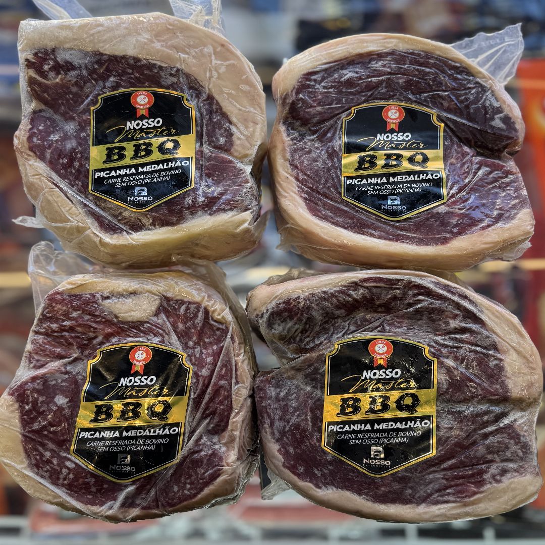 Mais de 6kg de medalhão de picanha bbq