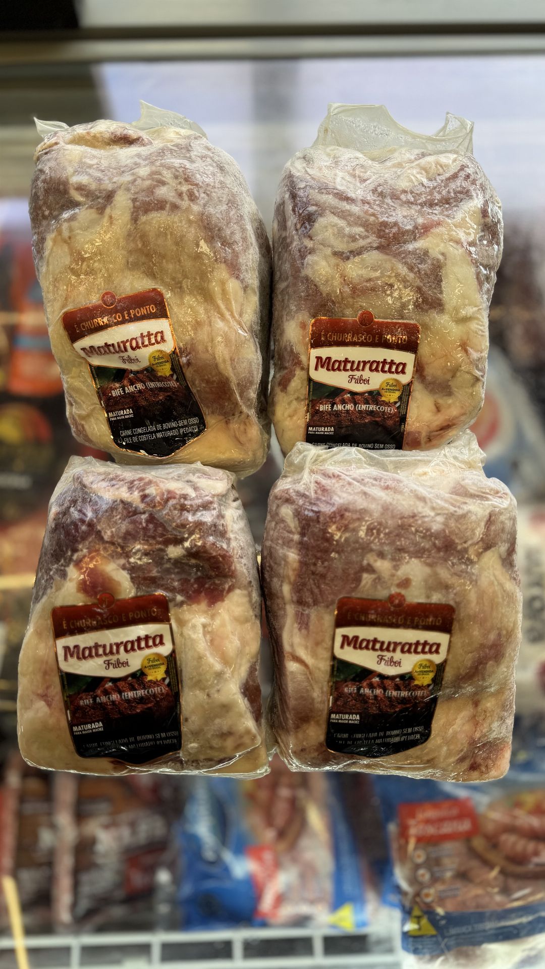 Quase 8kg de bife ancho maturatta