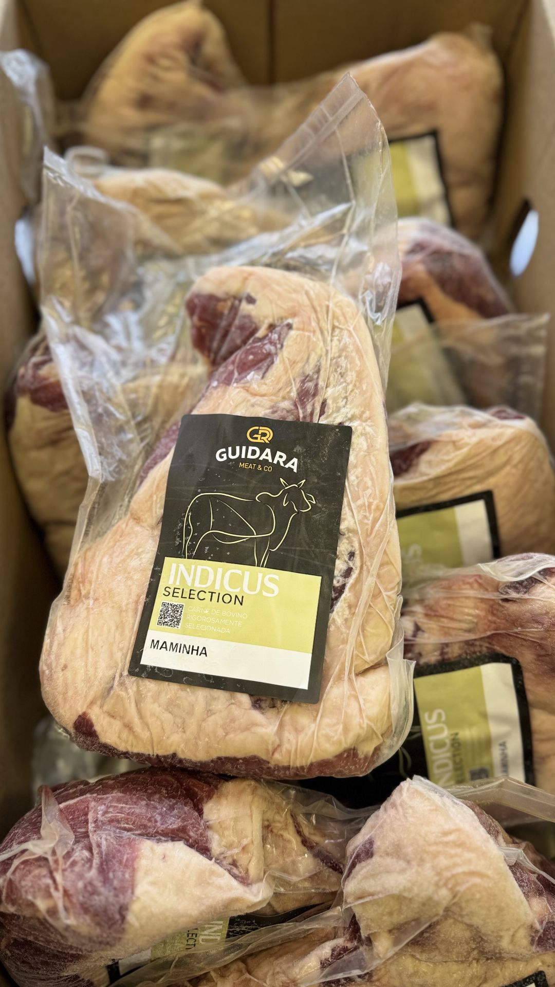 1 cx de maminha guidara 9 peças