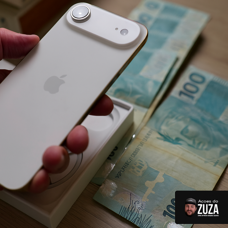 IPHONE 17 air ou 5mil no pix